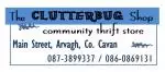 Clutterbug Logo (Half Page Advert)